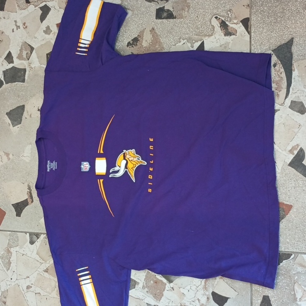 Minnesota Vikings sideline Tee Reebok sz XL